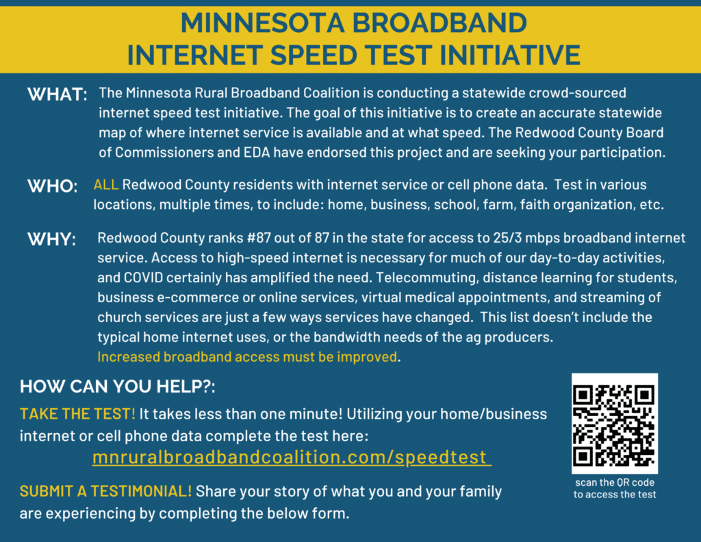 MN Broadband Internet Speed Test Initiative