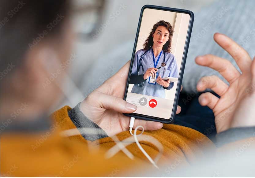 Telehealth Doctor on Mobile Device